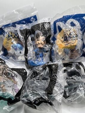 McDonald’s Marvel Happy Meal Toy Lot - Black, Blue, Yellow